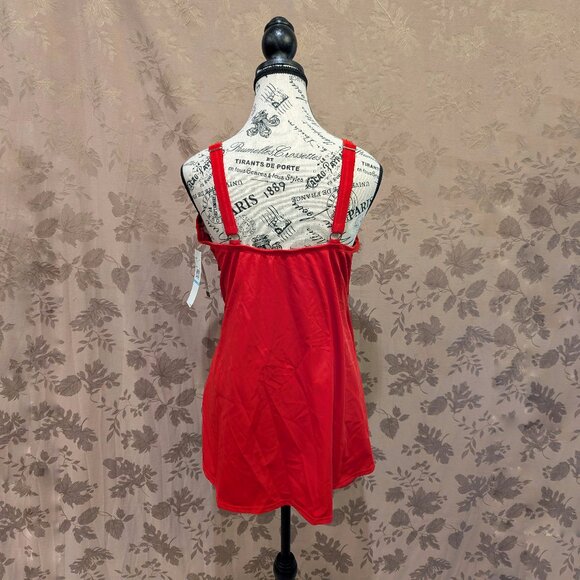 Jantzen Classics Tummy Control Skirted One Piece Swimsuit Size 20W New With Tags - Picture 4 of 9